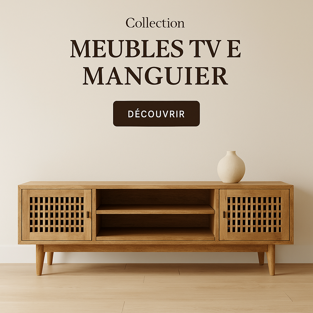 Meuble TV en manguier
